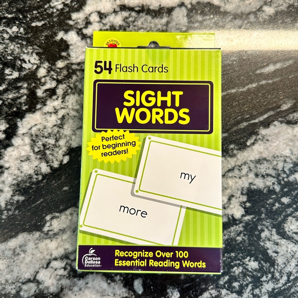 Kids Sight Words Flash Cards
